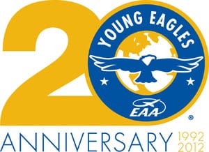 Young Eagles 20th anniversary logo